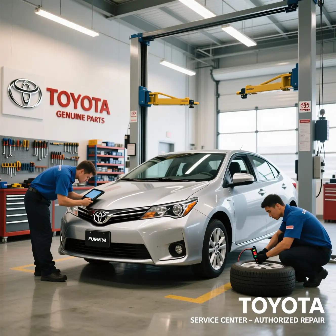 تعمیرگاه تخصصی تویوتا کرولا باغستان شرقی