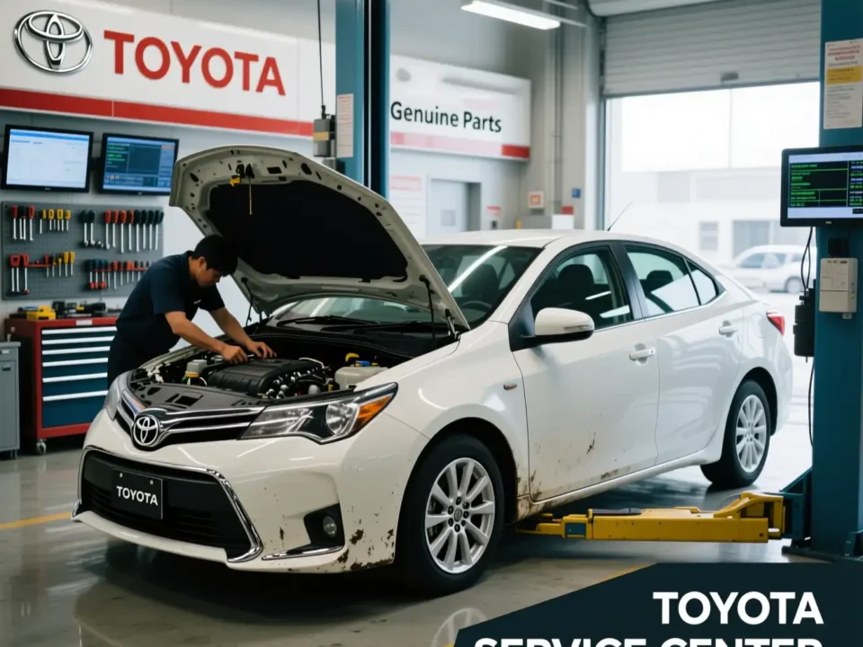 تعمیرگاه تخصصی تویوتا کرولا باغستان شرقی