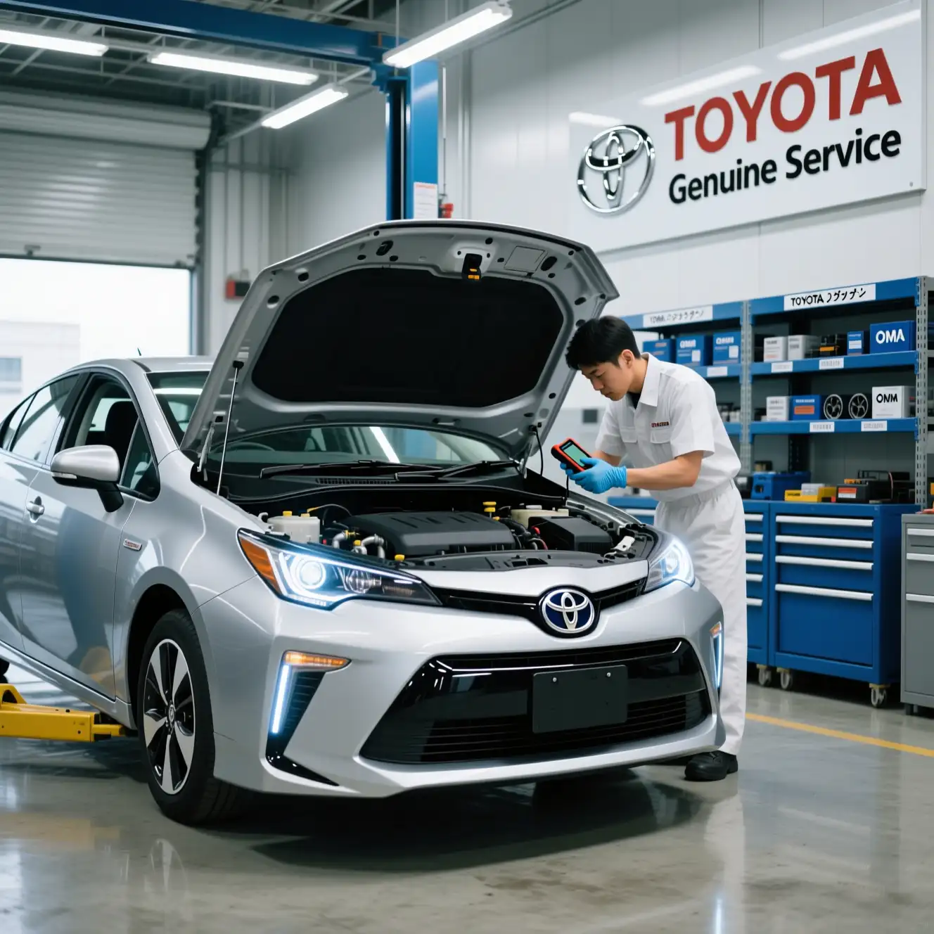 تعمیرگاه تخصصی تویوتا پریوس باغستان شرقی