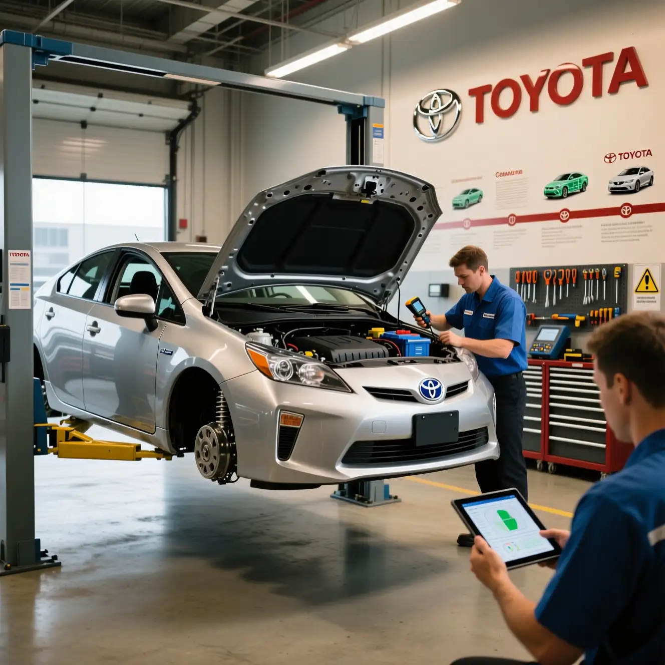 تعمیرگاه تخصصی تویوتا پریوس باغستان شرقی