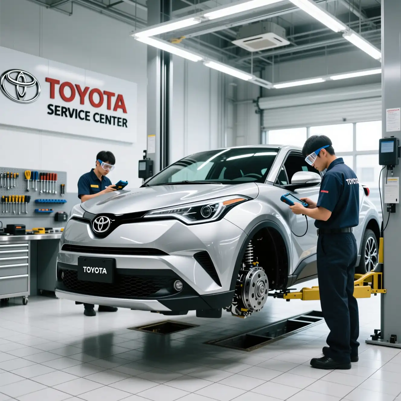 تعمیرگاه تخصصی تویوتا CHR باغستان شرقی