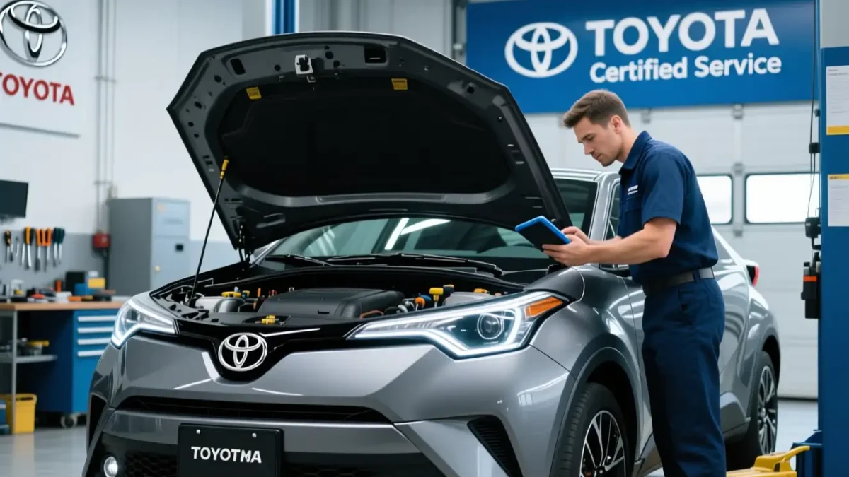 تعمیرگاه تخصصی تویوتا CHR باغستان شرقی