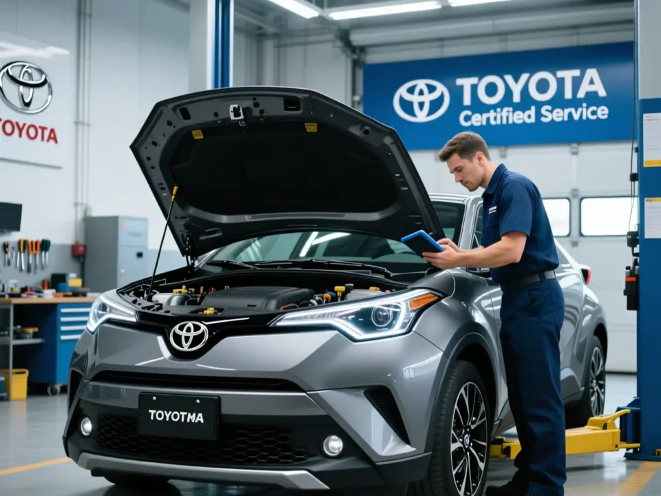 تعمیرگاه تخصصی تویوتا CHR باغستان شرقی