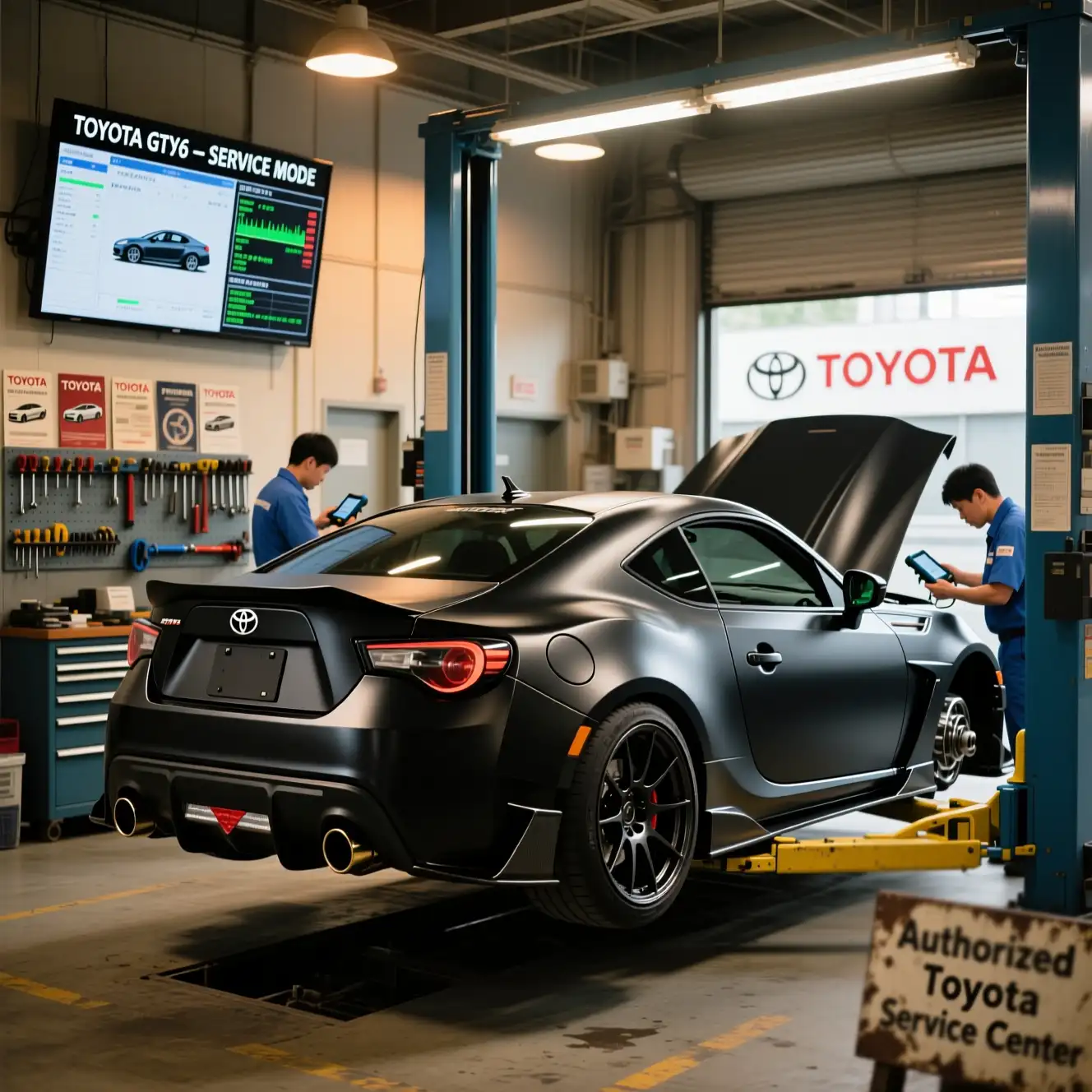 تعمیرگاه تخصصی تویوتا GT86 باغستان شرقی