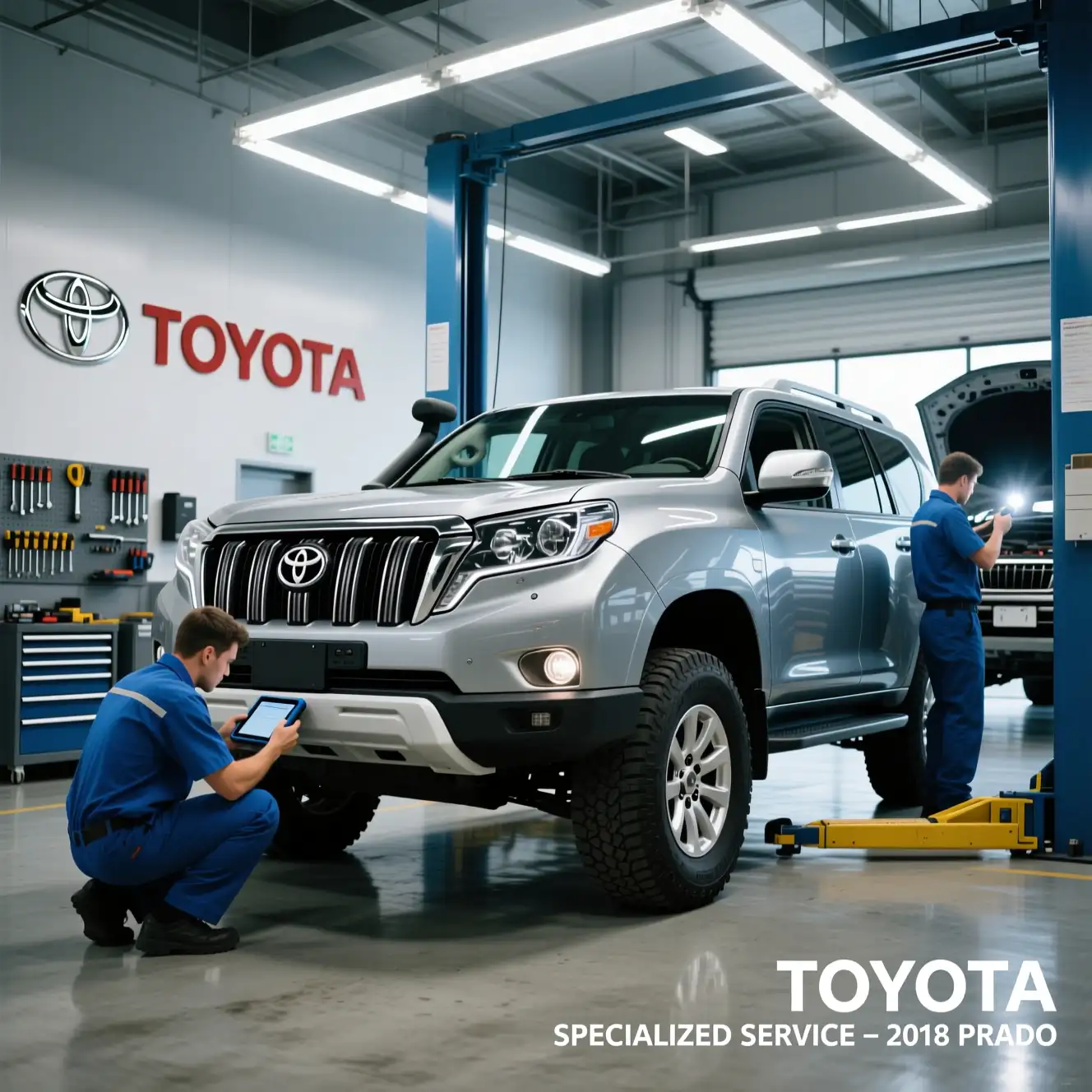 تعمیرگاه تخصصی تویوتا پرادو باغستان شرقی