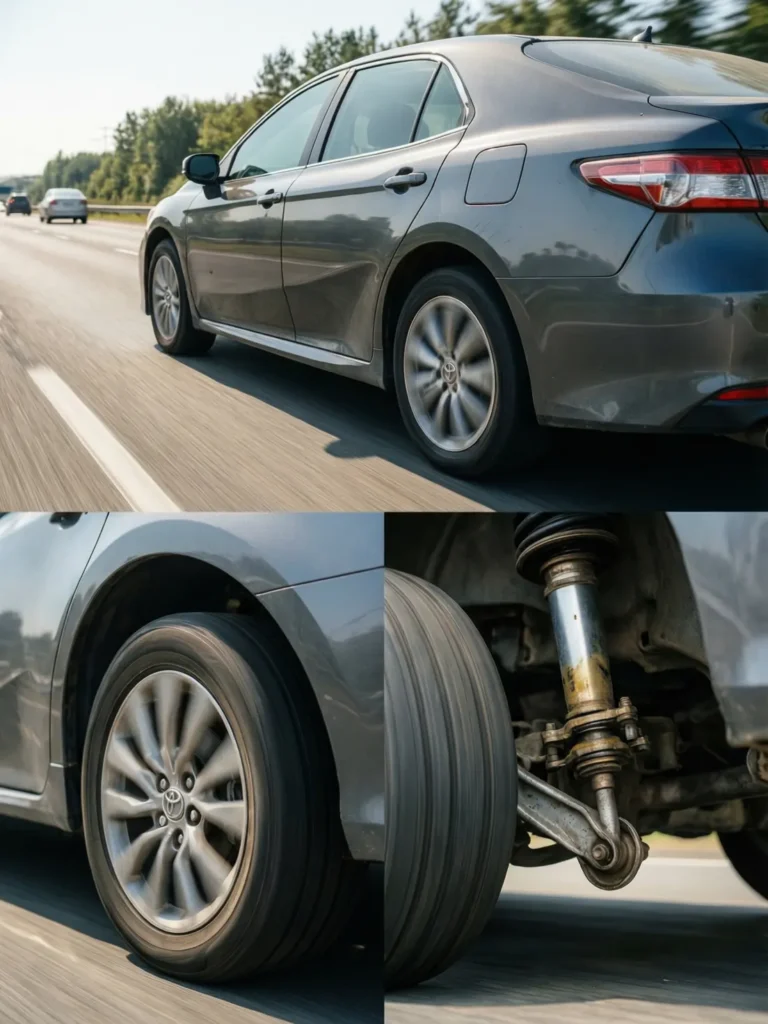 لرزش فرمان تویوتا در سرعت بالا